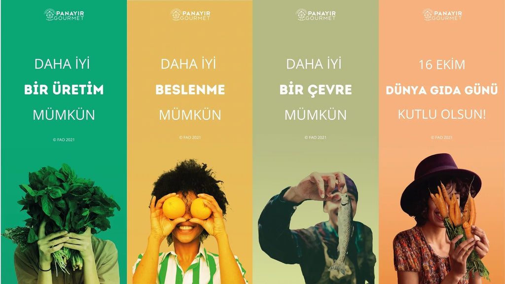 DÜNYA GIDA GÜNÜ KUTLU OLSUN: Herkesin Sağlıklı, Sürdürülebilir Ve Yeterli Gıdaya Ulaşması Mümkün